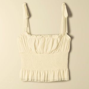 Aritzia Ballad Camisole Light Yellow Sz S